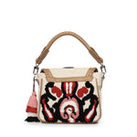 Borsa Marilena con logo 73BS9NA03 MARILENACUOIO/MULTICOLOR V° 73 