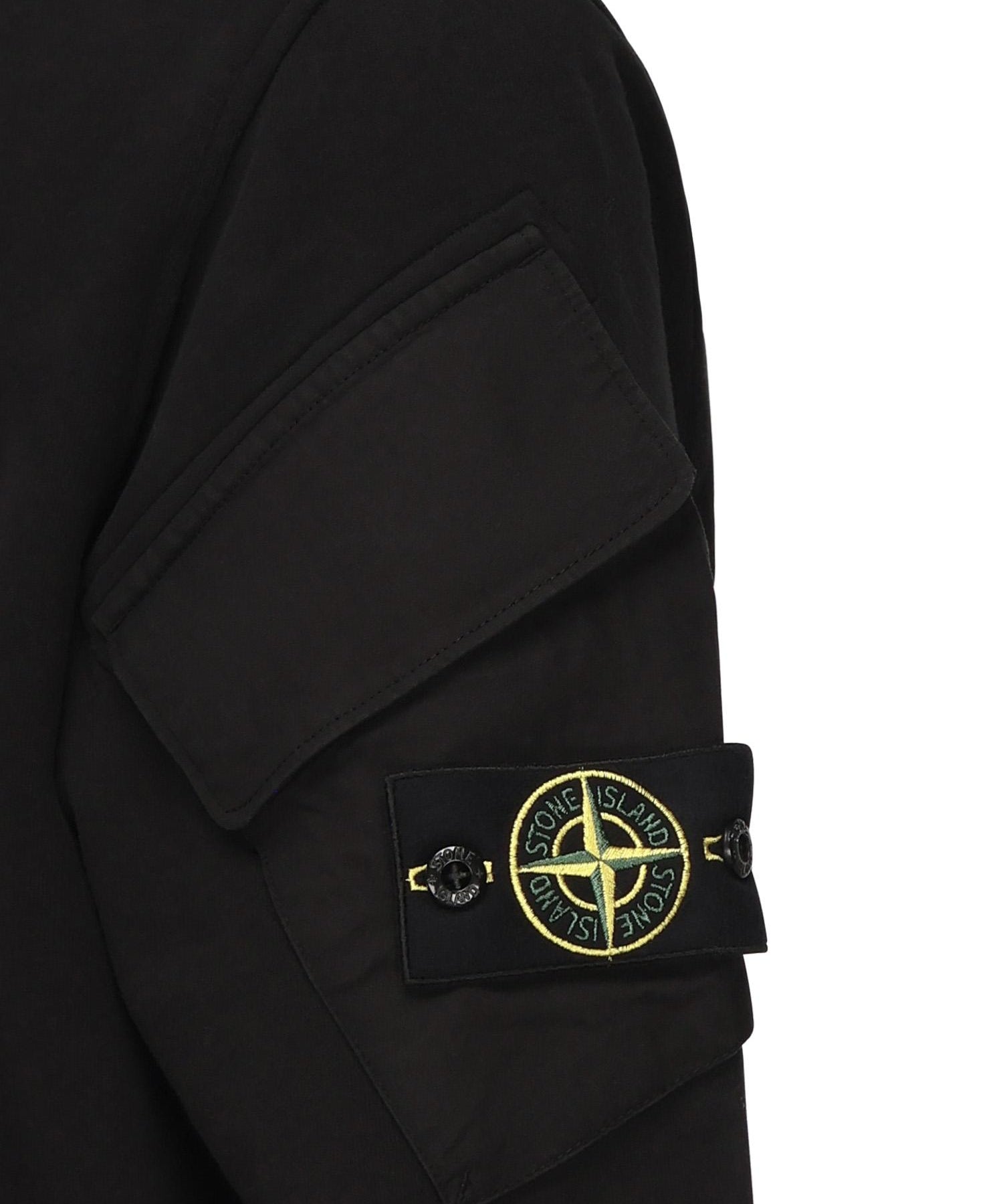 Felpa girocollo con tasche sulle maniche K2S156100008 S0A20V0029 STONE ISLAND 
