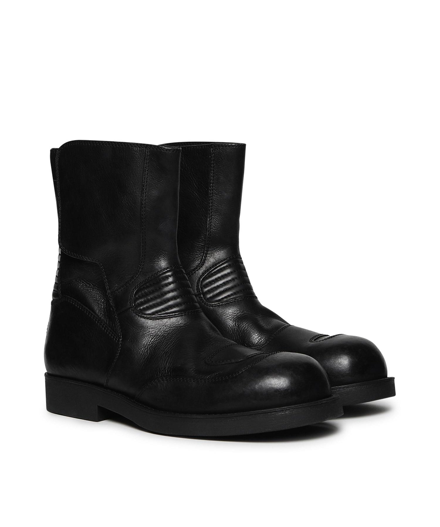 Stivaletti biker in pelle SH3WU0015 P7431T8013 MM6 Maison Margiela 