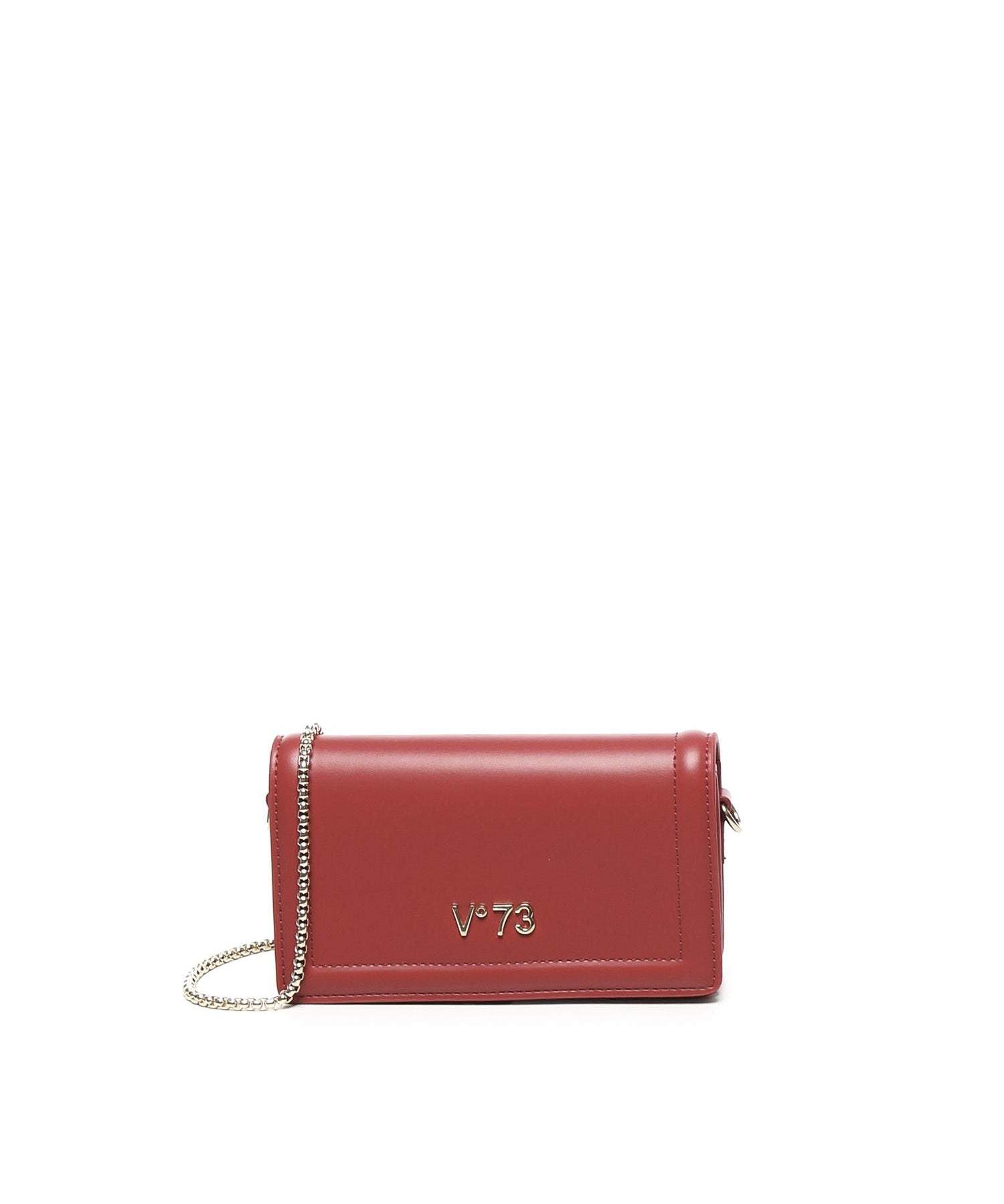 Borsa party con logo 73BS9F006 PARTYROSSO V° 73 
