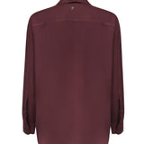 Camicia in levantina di viscosa DC375 IF0044D002O527 DONDUP 