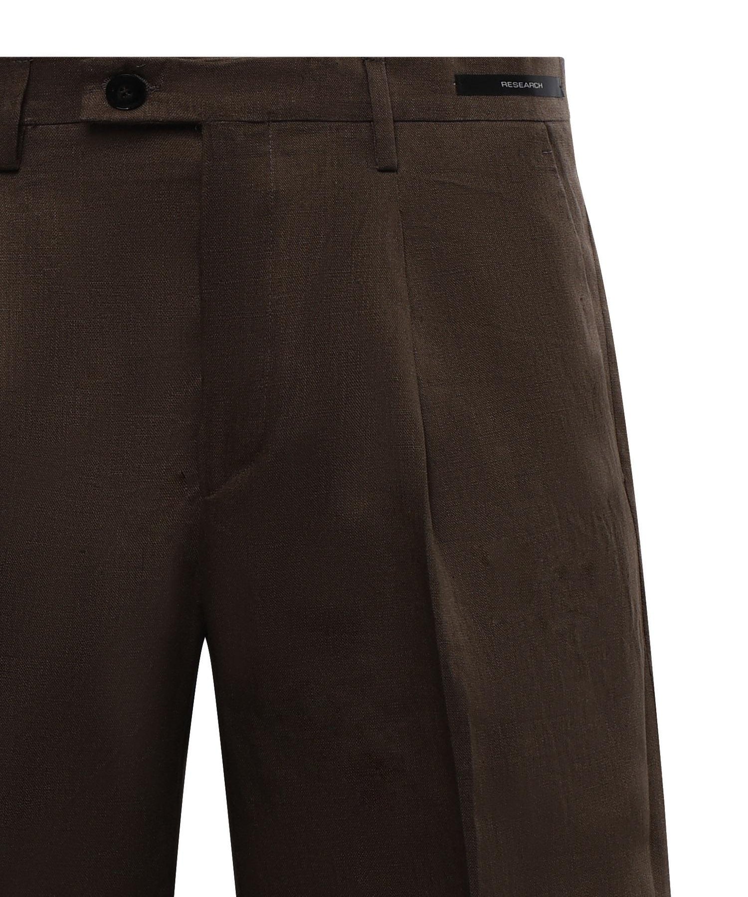 Bermuda Harry in lino con pince MCHAR3259S26B 194 MICHAEL COAL 