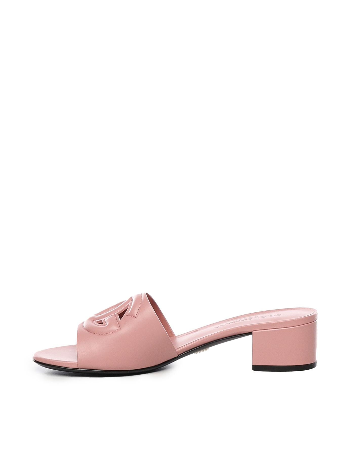 Mules DG in pelle CR1755 AY32980405 DOLCE & GABBANA 