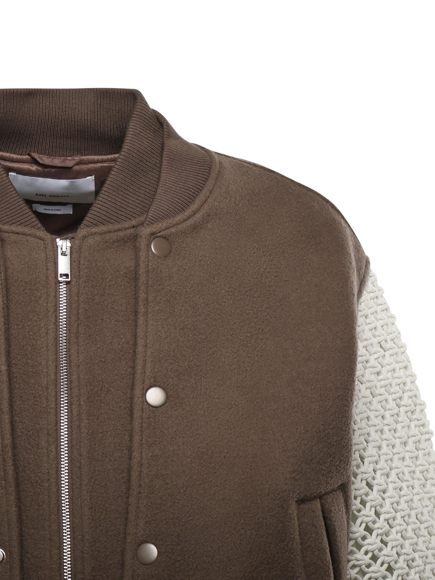 Giacca Varsity Titan A3148002 STONE BROWN AXEL ARIGATO 