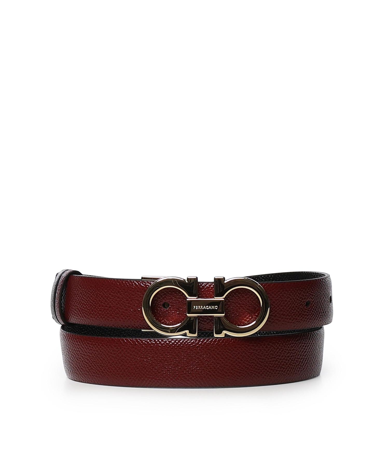 Cintura Gancini in pelle 23A565 780393826 FERRAGAMO 