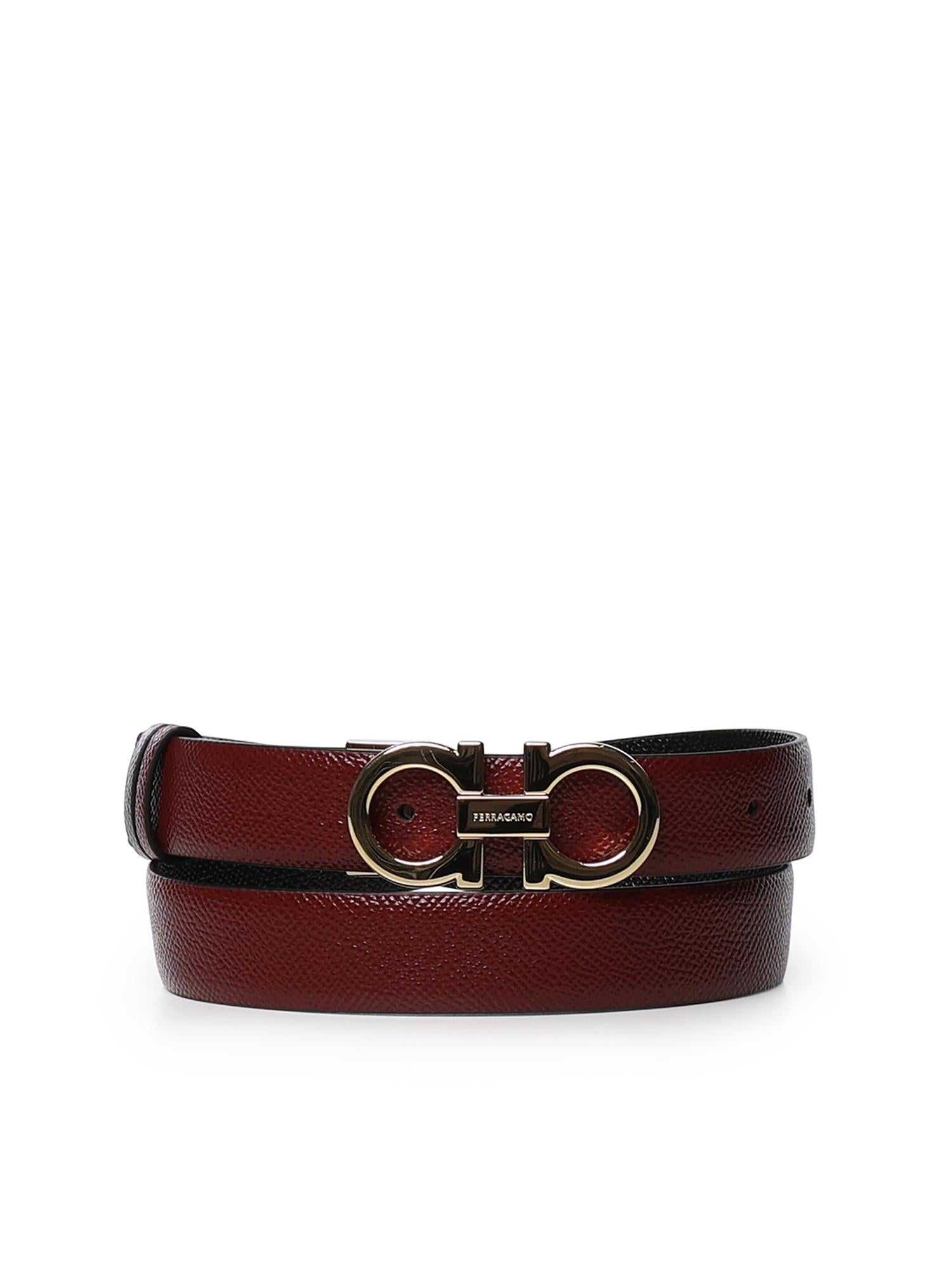 Cintura Gancini in pelle 23A565 780393826 FERRAGAMO 