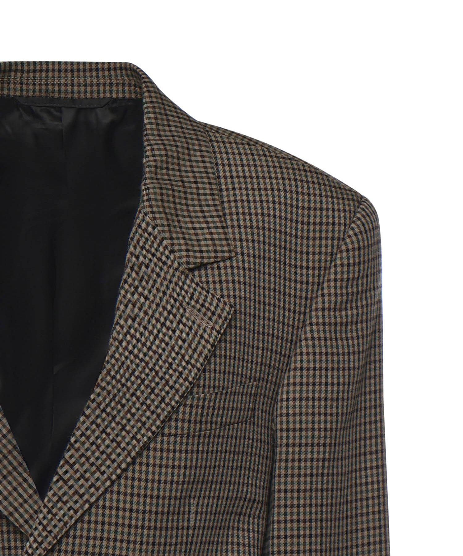 Giacca in lyocell a quadri 857365 TTO382866 BALENCIAGA 