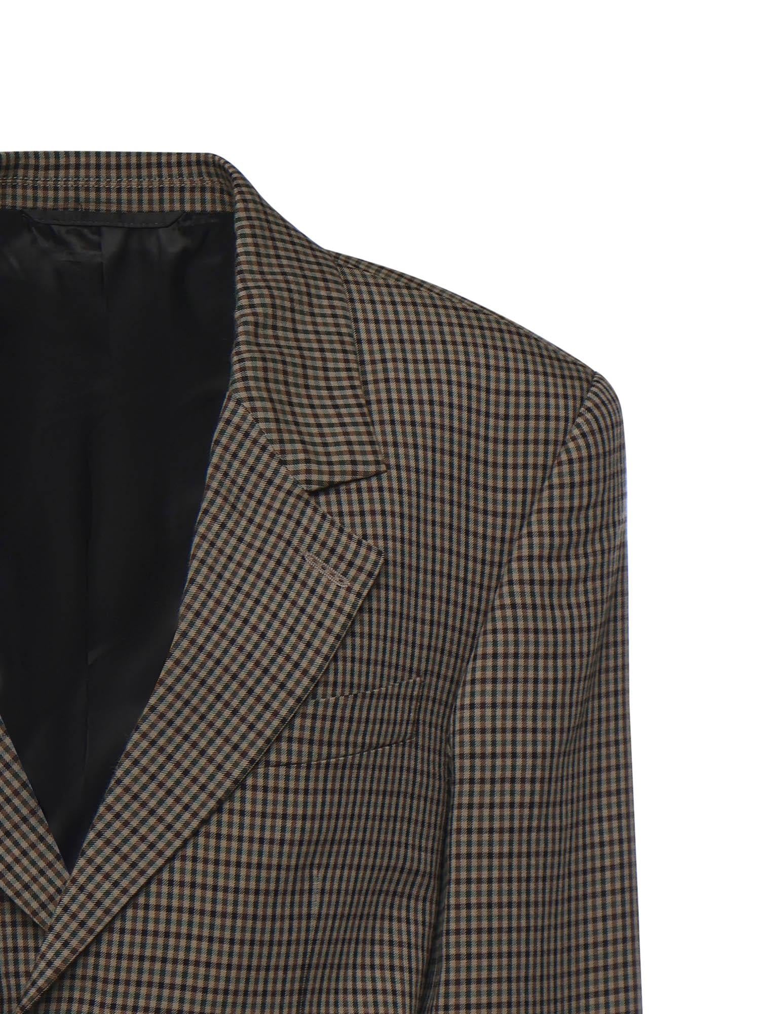 Giacca in lyocell a quadri 857365 TTO382866 BALENCIAGA 