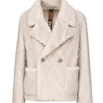 Giacca a pelliccia<BR/> GLW4SG303 PEARL GLOX 