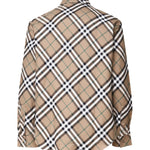 Camicia vintage check in misto lana 8095342 C1202 BURBERRY 