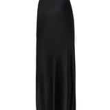 Gonna lunga in satin<BR/> 783896 Y001W1000 SAINT LAURENT 