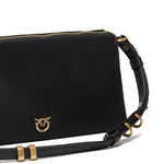 Borsa a tracolla Double Bag Mini in nylon 105359 A358Z99Q PINKO 