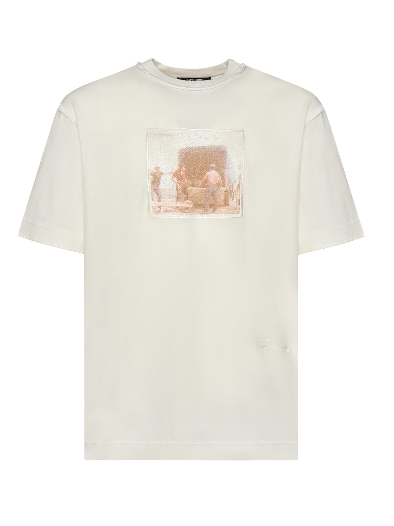 T-shirt Le Paysan con stampa TSM00595AJ00256 1NU JACQUEMUS 
