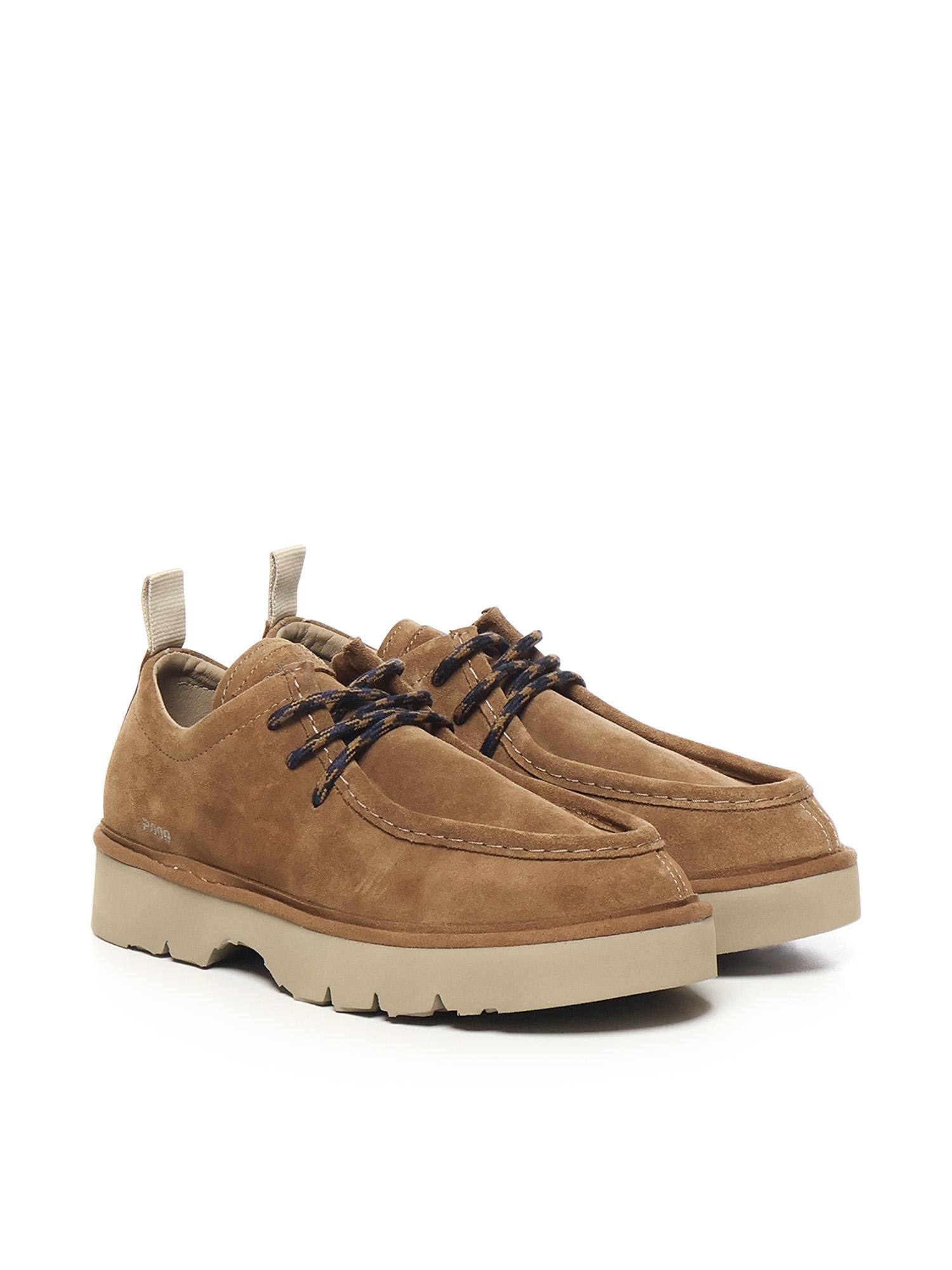 Scarpe stringate in nabuk P009M011 0172D004P009 PANCHIC 
