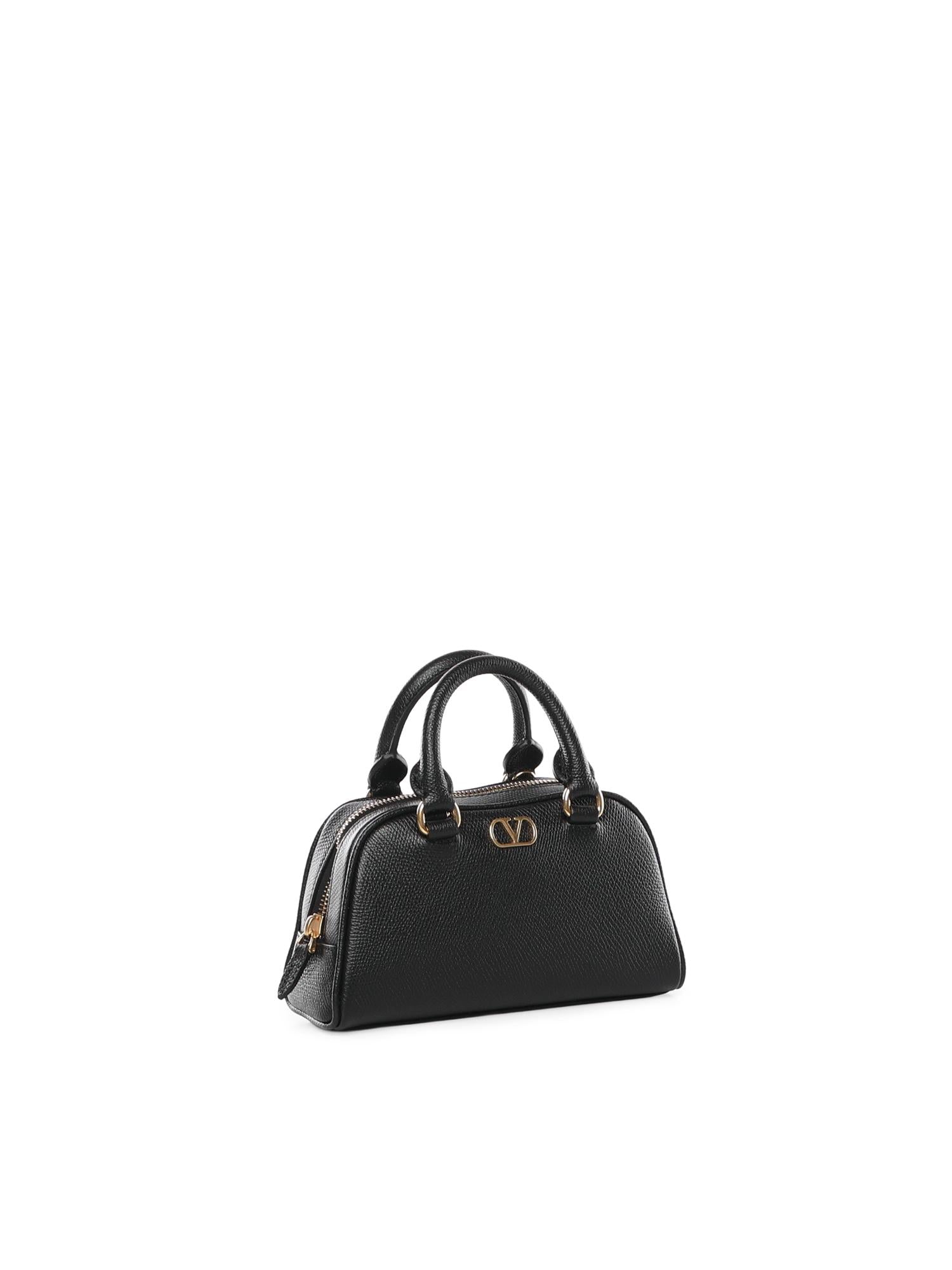 Mini bauletto Vlogo Signature in vitello 8W2P0AX7 SNP0NO VALENTINO GARAVANI 
