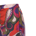 Pantaloni in seta con stampa Orchidee 5URT10 5U731017 PUCCI 