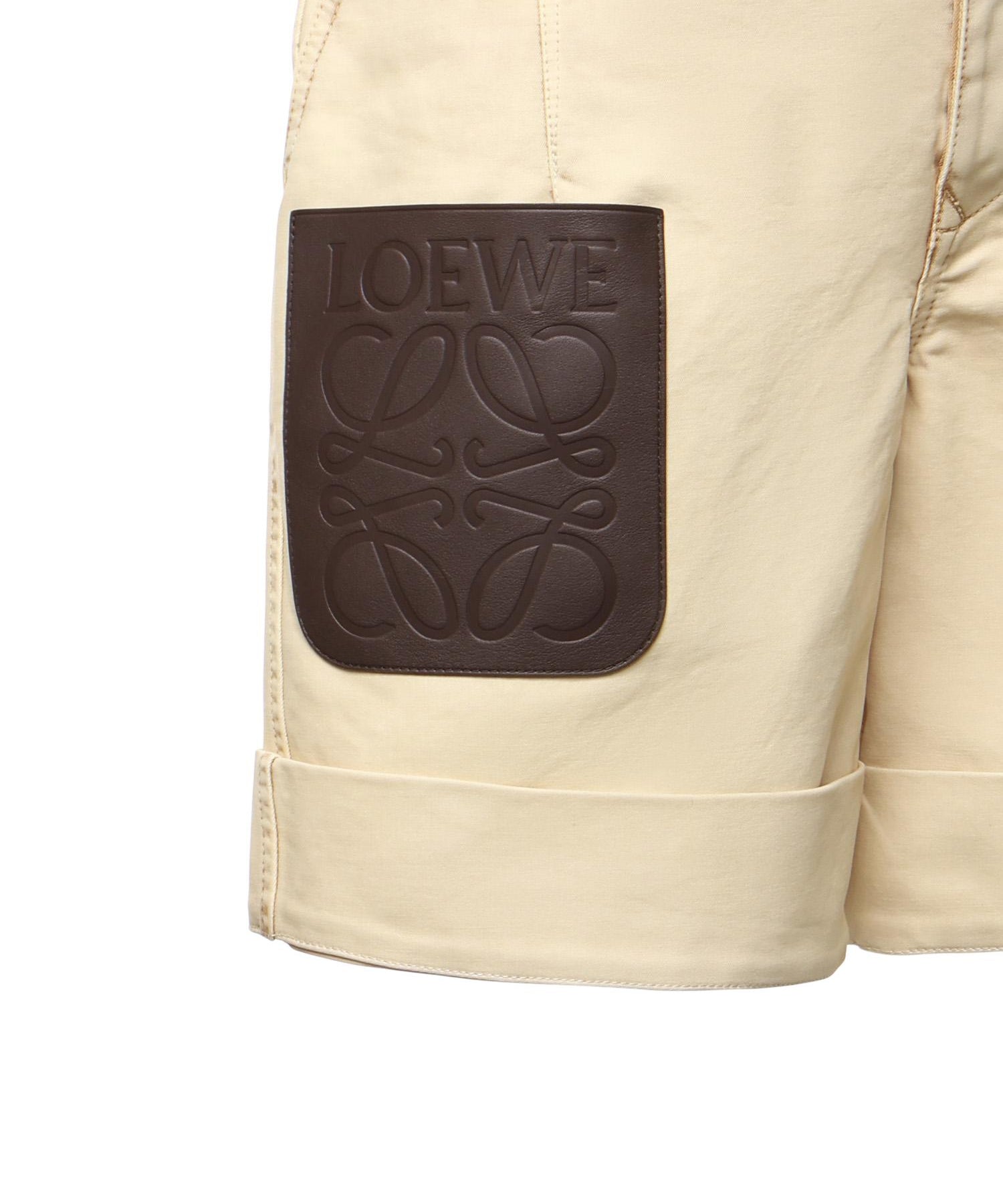 Short con risvolto in cotone H526Y1AW31 2140 LOEWE 