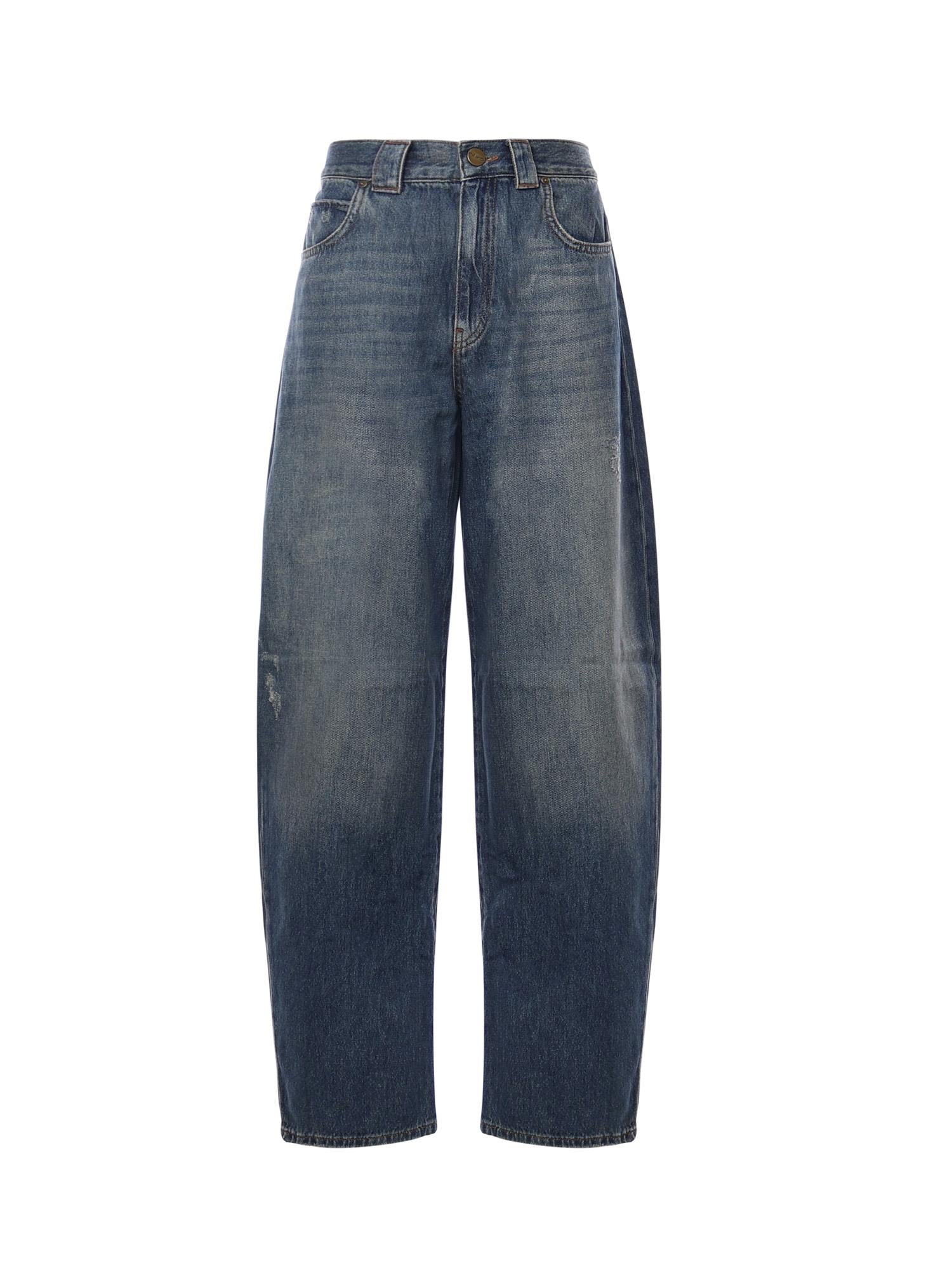 Jeans balloon Eloise in denim 103180 A2SBPJU PINKO 