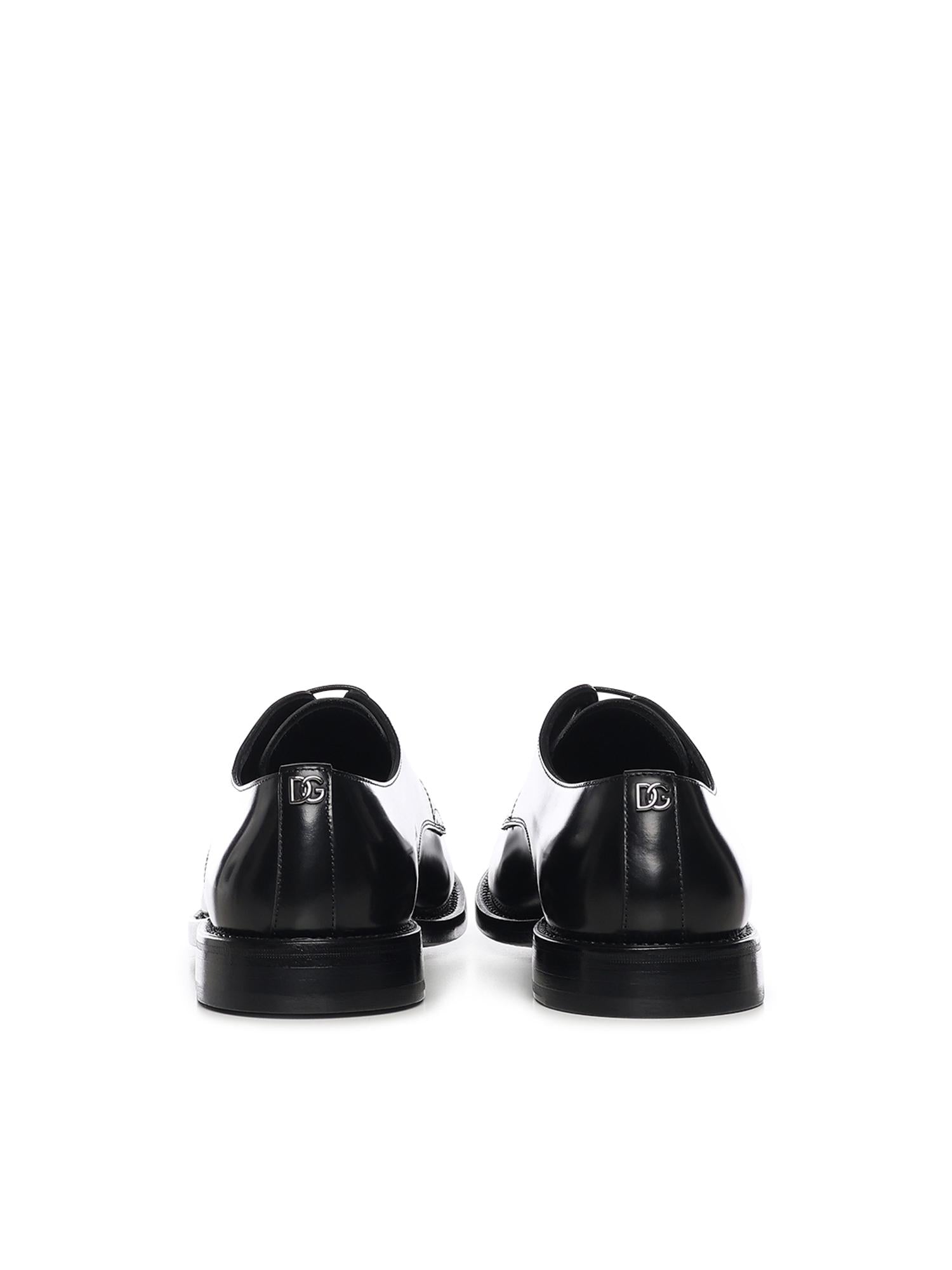 Scarpa derby in pelle A10879 A120380999 DOLCE & GABBANA 