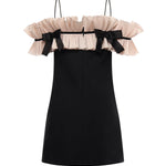 Abito corto in crepe couture 8B3VAHQ0 1CF45B VALENTINO GARAVANI 