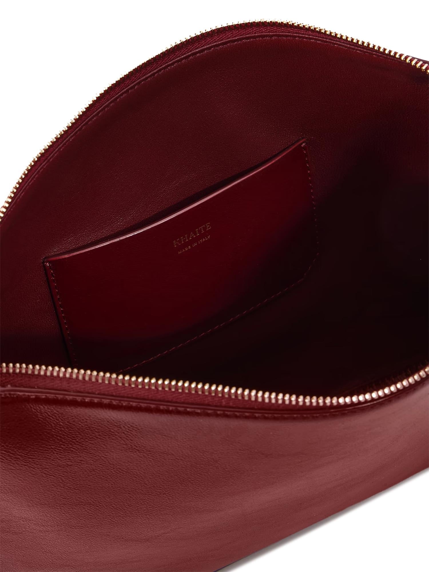 Borsa a spalla Lori Squared in pelle H1043 877524 KHAITE 