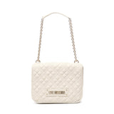 Borsa a spalla trapuntata con logo JC4000PP1LLA0 110 LOVE MOSCHINO 