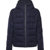 Piumino double front in flanella di lana cardata NAM32510620WGZ U604 FAY 