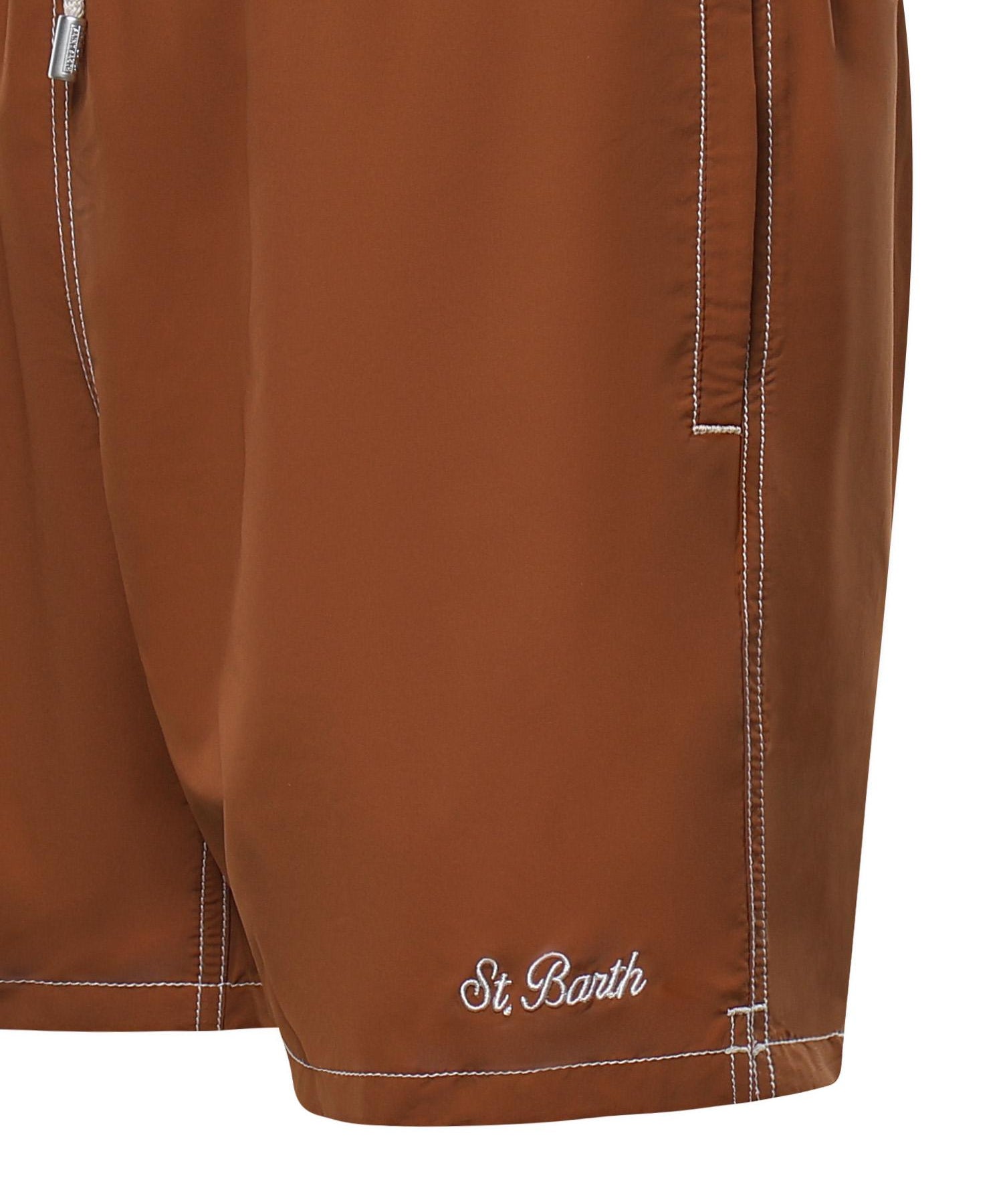 Costume da bagno con logo PATM001 01551L MC2 SAINT BARTH 