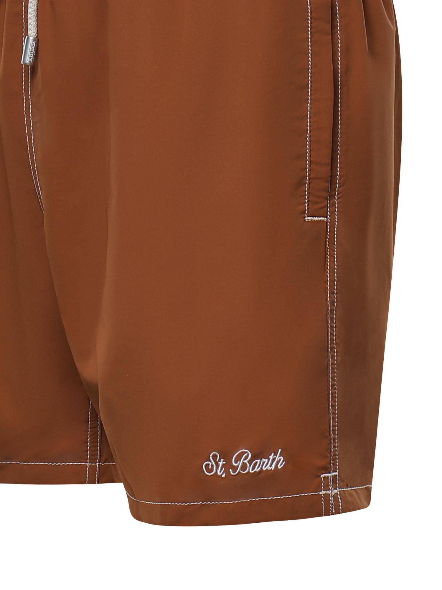 Costume da bagno con logo PATM001 01551L MC2 SAINT BARTH 
