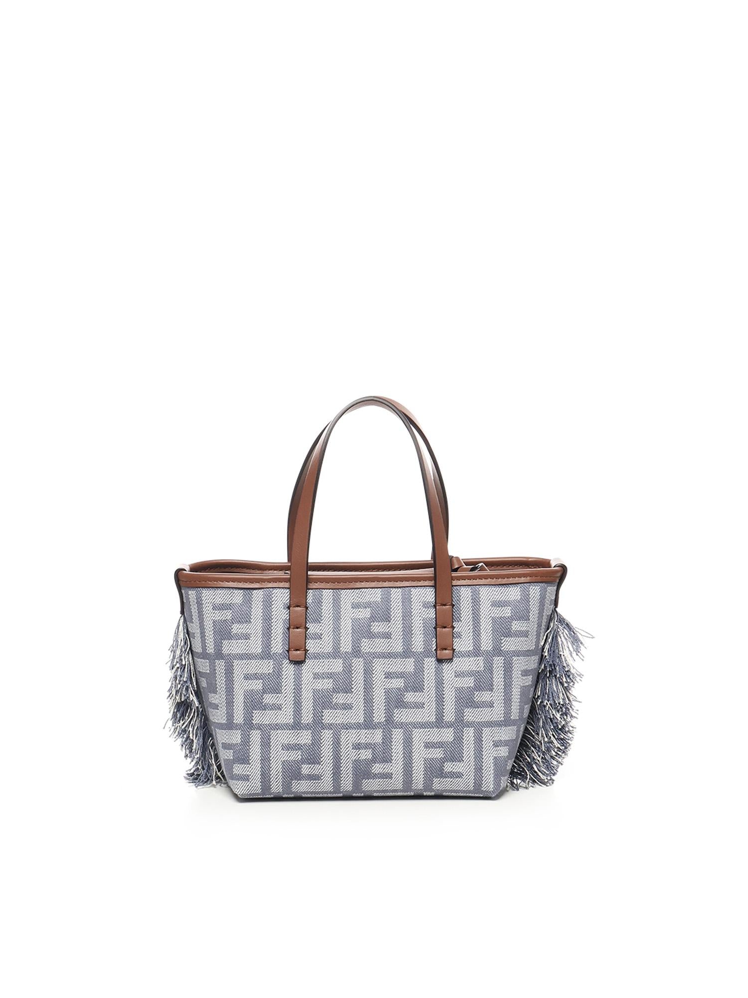 Mini bag 'Roll' FF Jacquard 8BS096 AUT4F1SXQ FENDI 