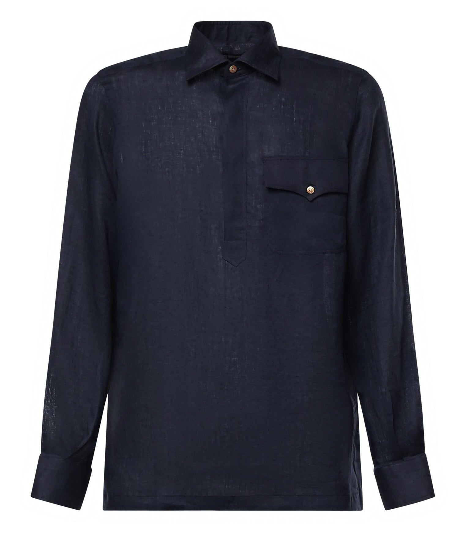 Camicia Rits in lino RITS BLU GALIANO 