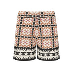 Shorts con pattern geometrico SHKD09007  INSPIRED BY AKEP 