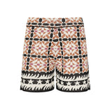 Shorts con pattern geometrico SHKD09007  INSPIRED BY AKEP 
