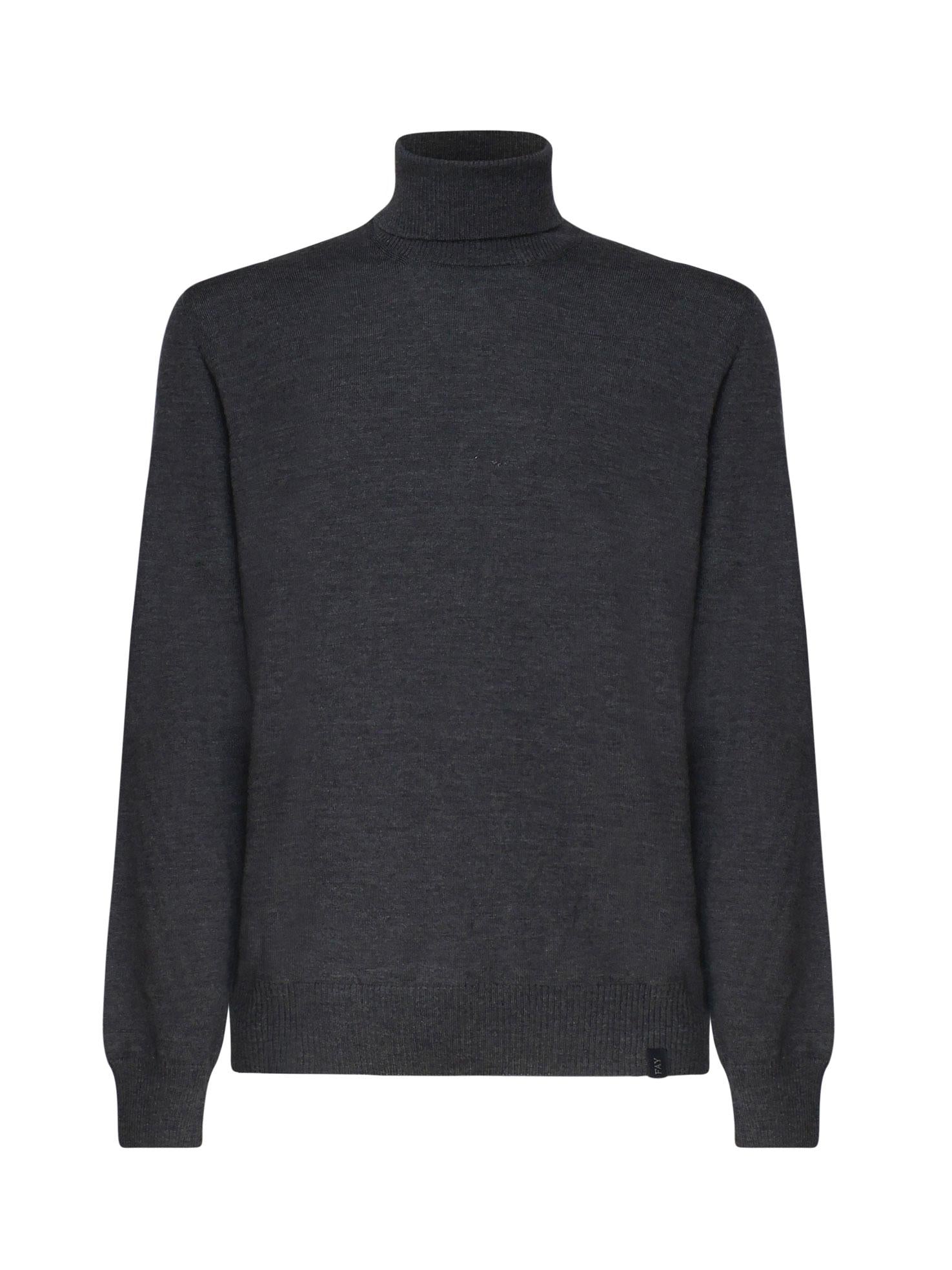 Maglioncino dolcevita in lana NMMC1492440CQT B800 FAY 