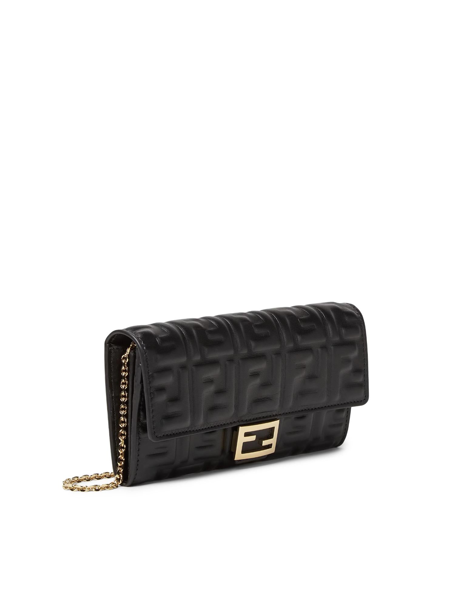 Portafoglio continental Baguette in pelle 8M0365 AAJDF0KUR FENDI 