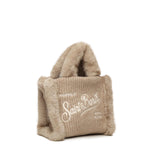 Mini bag Vanity shearling rib in misto lana VAMI022 00295I MC2 SAINT BARTH 