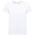 T-shirt maniche corte logo ricamato 100355 A2HNZ04 PINKO 