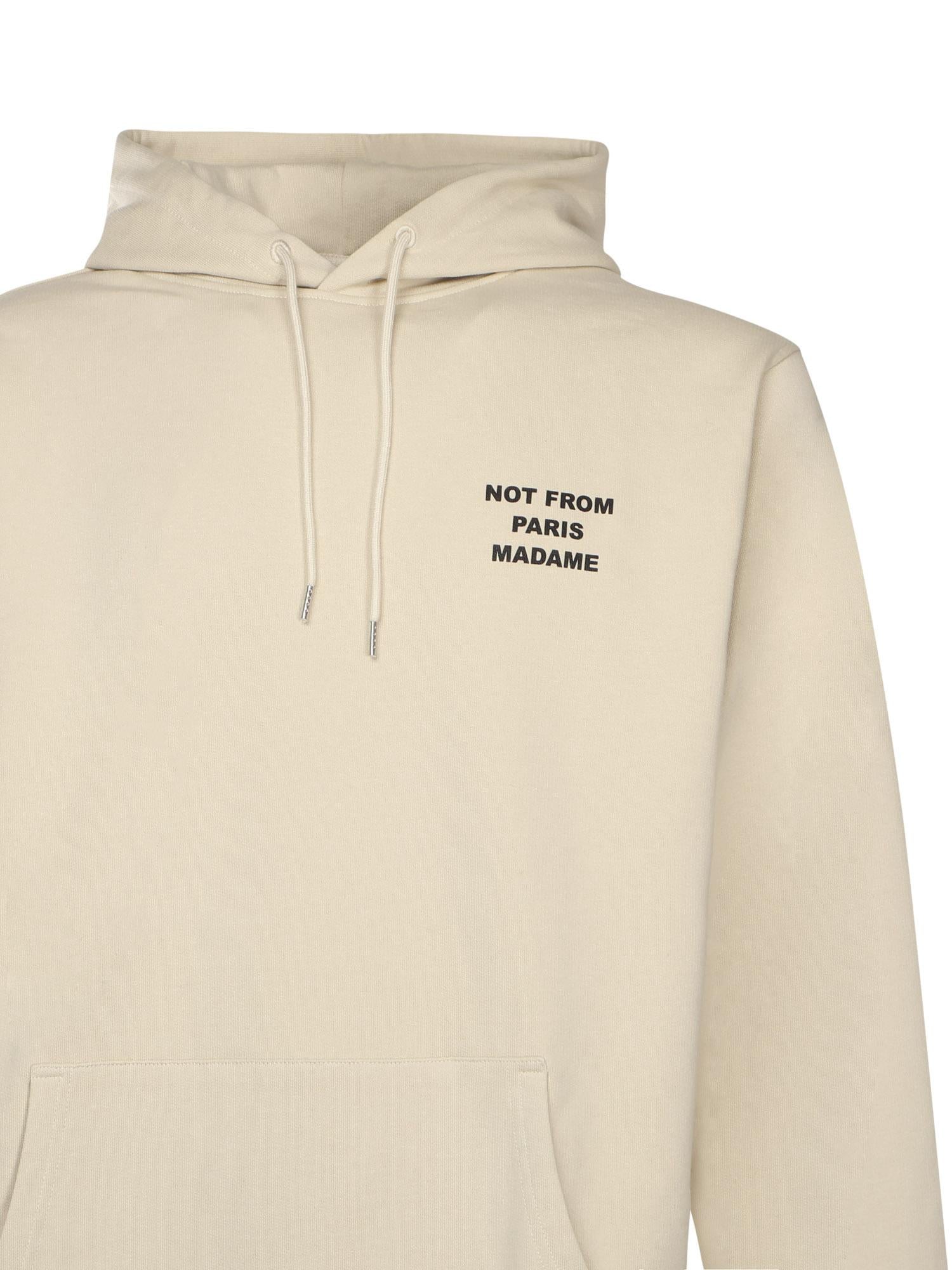 Felpa 'Le Hoodie Slogan' PERMHO168CO127 MT Drôle de Monsieur 