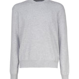 Maglia in cashmere con toppe in pelle intrecciata 772376 V2MM01180 BOTTEGA VENETA 