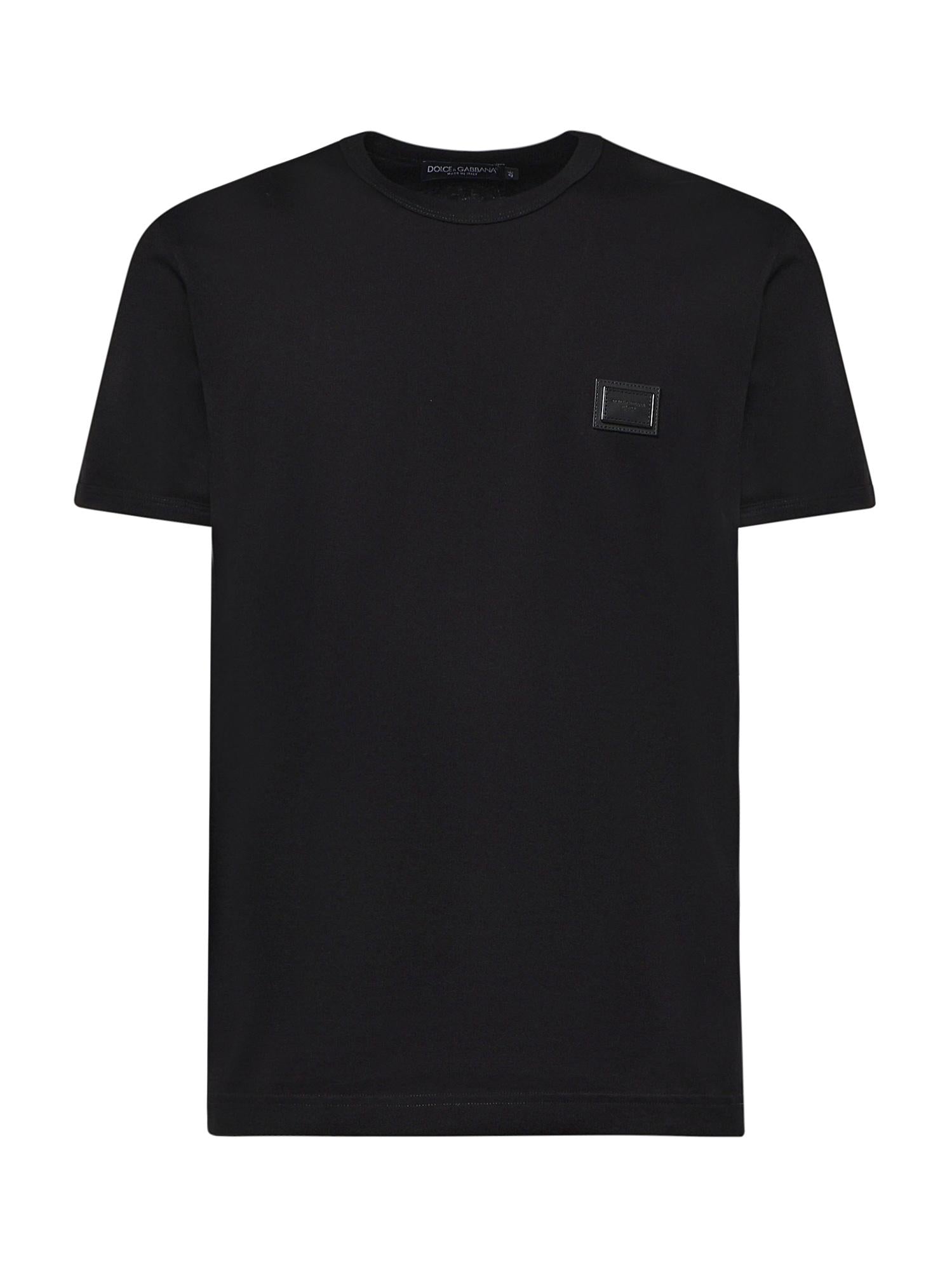 T-shirt in cotone con logo G8PV1T G7Q1QN0000 DOLCE & GABBANA 