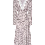 Abito con stampa rose FABX3985F4464 1911 ALESSANDRA RICH 