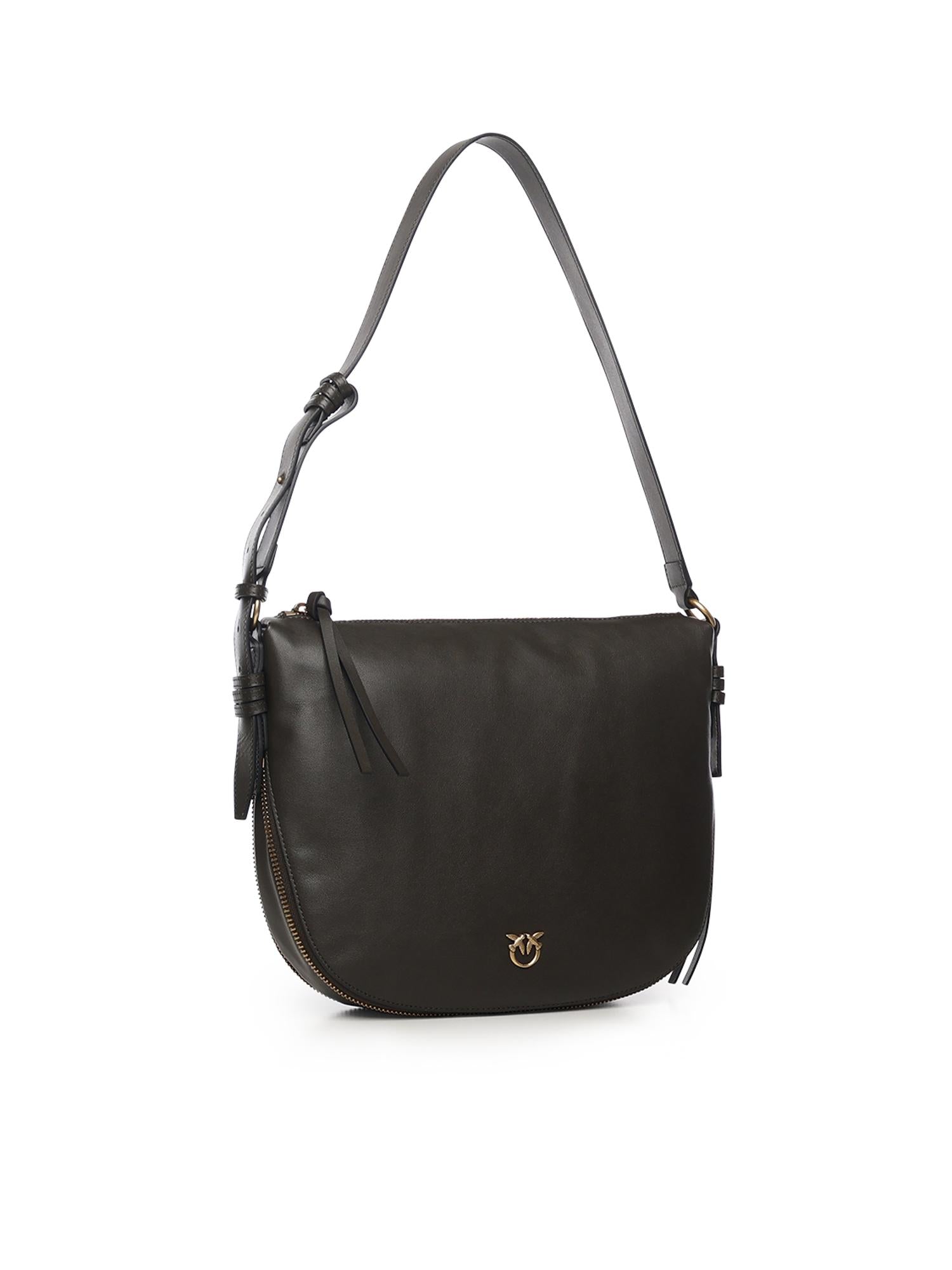 Borsa a spalla hobo in pelle 105113 A0QOK35Q PINKO 