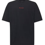 T-Shirt Back Medium Fit in jersey dry<BR/> 764235 TTVJ18483 BALENCIAGA 