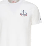 T-shirt Portofino con ricamo POT0001 05010H MC2 SAINT BARTH 