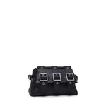 Borsa a tracolla y2k008 in pelle bovina FBBP70008NAP -NERO/NICKEL BIASIA 