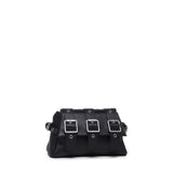 Borsa a tracolla y2k008 in pelle bovina FBBP70008NAP -NERO/NICKEL BIASIA 