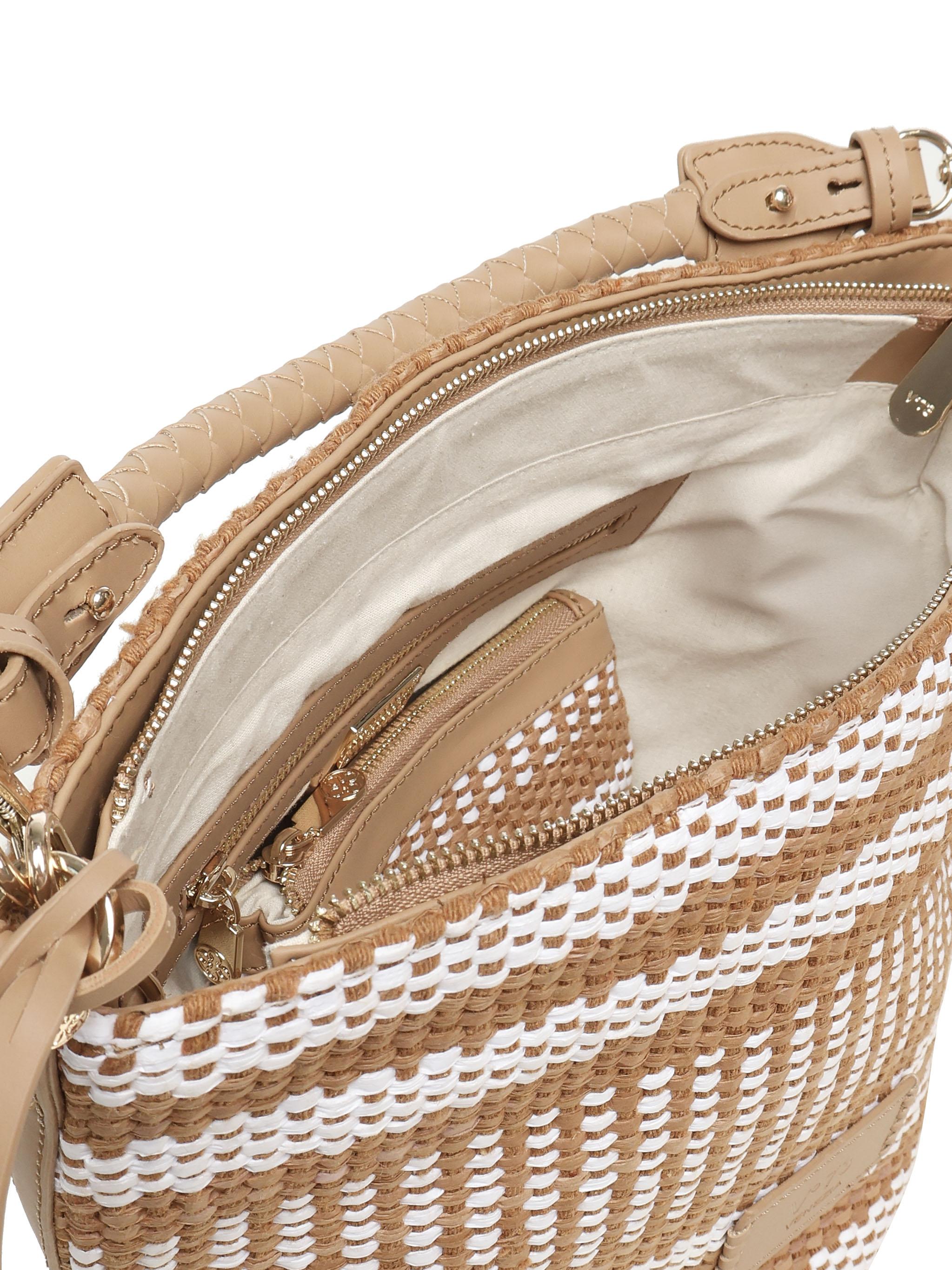 Borsa Secchiello Stefanie 73BS8ZL03 STEFANIECUOIO/BIANCO V° 73 