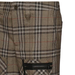 Pantaloni cargo in misto seta Check 8108349 C1846 BURBERRY 