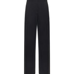 Pantalone palazzo in tessuto fluido 105898 A18EZ99 PINKO 