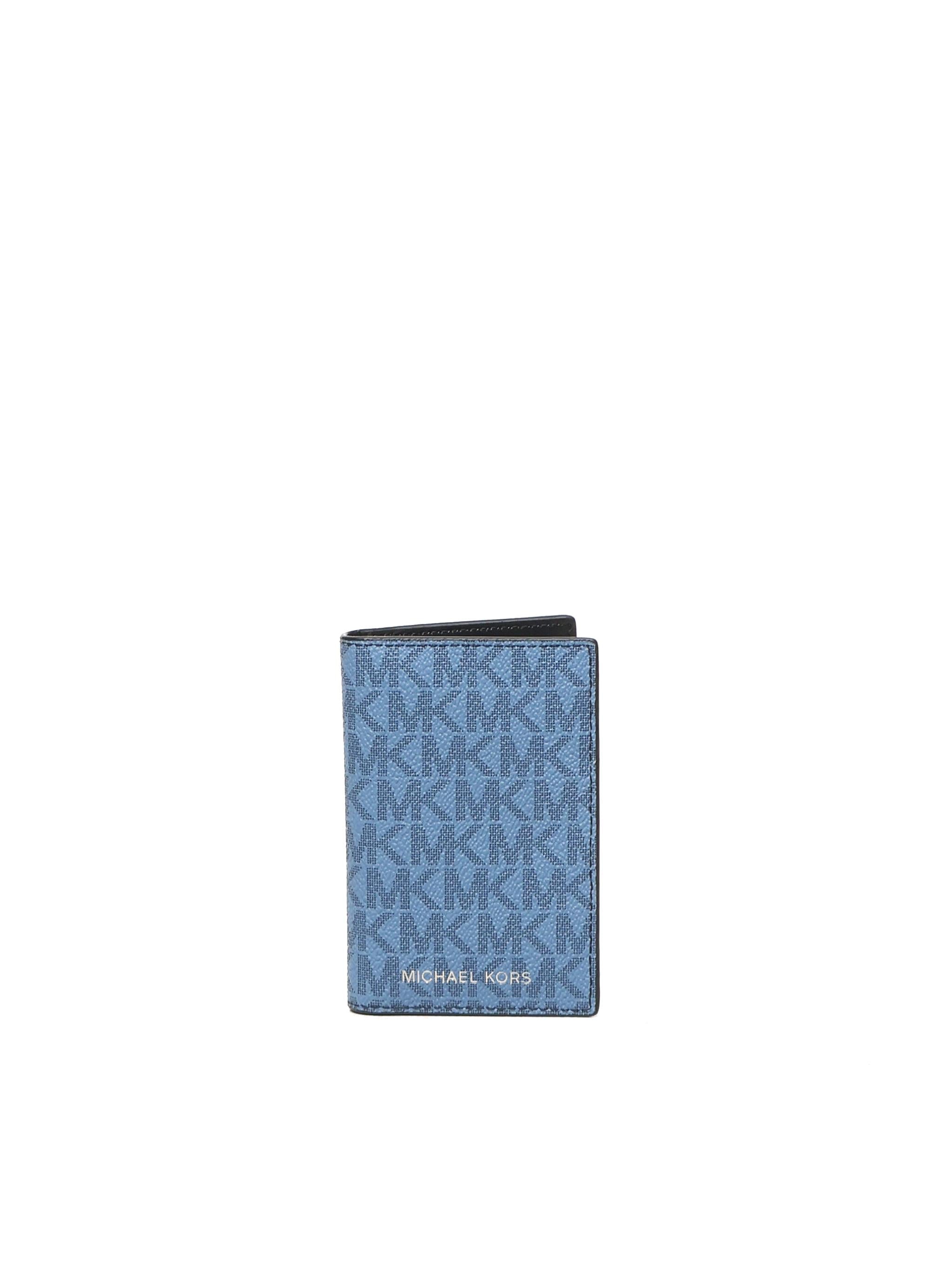 Porta carte a libro Hudson con logo 39S2LHDD1B 460 MICHAEL MICHAEL KORS 